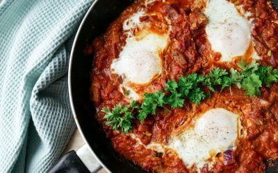 Shakshuka –  Posjert egg i spicy tomatsaus